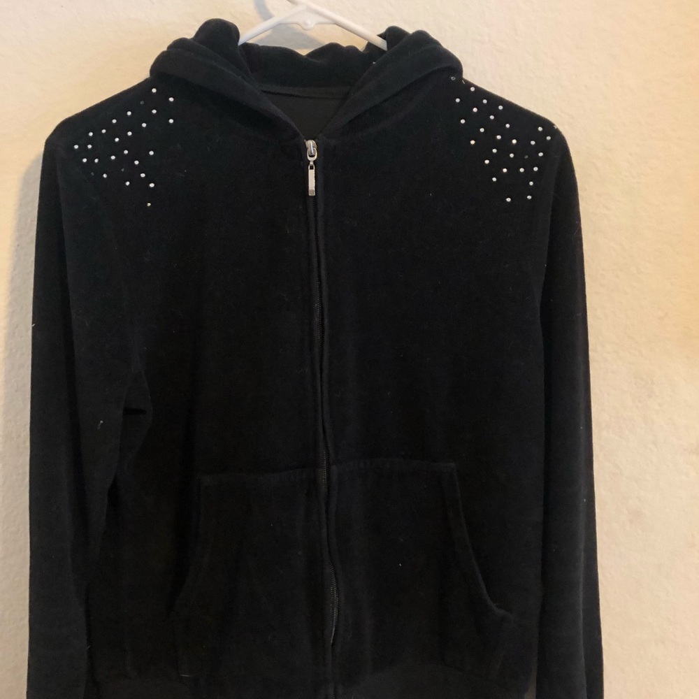 BLACK SPARKLE JACKET
